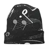 Berretti Note musicali Canzoni musicali Cappelli a cuffia Maglia Hip Hop Street Skullies Berretti Cappello Cappellini a doppio uso unisex primaverili