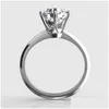 Pierścionki ślubne klasyczne luksusowe prawdziwe solid 925 Sterling Sier Pierścień 2ct okrągłe sona diamentowe pierścionki biżuterii ślubnej