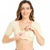 Braço Shaper Mulheres Back Brace Suporte Ombro Postura Corrector Humpback Prevenir Fajas Breast Up Upper Arm Shaper Slimming Corset Top 231202