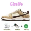 Designer-Männer und Frauen lässige Turnschuhe Giraffe April Gym Rot Weiß Schwarz Aktivtrainer Joggen Gehen flache niedrige Plattform für GAI