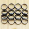 Cluster Rings 10MM Quality Hematite Not Magnetic Women Party Jewelry Smooth Cut Face Black Friend Fashion Gift Anillos Accessories 20Pcs