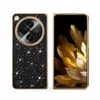 Custodia per telefono Vogue in pelle glitter di lusso per Oneplus Open Oppo Find N3 5G Durevole Robusta Sottile Elegante Scintilla Placcatura protettiva completa Fold Shell Antiurto