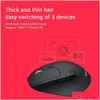 Mäuse M720 Wireless Mouse 2,4 GHz Bluetooth 1000DPI Gaming Unifying Dual Mode MTI-Gerät Büro für PC T221012 Drop Lieferung Computer Dh0Kh