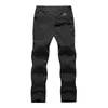 Pantalons pour hommes Hommes Stretch Respirant Multifonction Pantalon Extérieur Séchage rapide Étanche Tactique Joggers Ultra Mince Survêtements