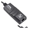 موصلات كبل الشبكة USB 3.0 USB-C Type-C إلى RJ45 100/1000 Gigabit LAN Ethernet Adapter 100/1000Mbps لـ/Win PC 243S DROP