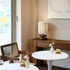 Lâmpadas de mesa Wabi Sabi estilo lâmpada de madeira sólida criativa nogueira cor sala de estar estudo quarto cabeceira atmosfera japonesa