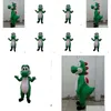 Vêtements de dessin animé Adt Yoshi Costumes de mascotte Halloween Fantaisie Robe Carnaval Carnaval Noël Pâques Publicité Costume d'anniversaire Dro Otqg8