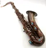 Eastern music Vintage coffee patina Mark VI type No high F# key tenor saxophone 111
