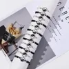 Bracelets de charme 12pcs / lot noir / blanc Yin et Yang Tai Chi Pendentif pour femmes Perles de cristal Chaîne Tresse Corde Cheville Amulette Bijoux