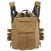 Jaktjackor Taktisk väst hoppbar platta bärare JPC 2.0 Lätt kropps rustning Combat Molle Accessories Zip-On Panel Package Pouch