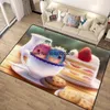 Blankets 2023 Anime Re: Zero Emilia Rem Ram Japan Cartoon Carpet Bathroom Outdoor Rug Kids Bedroom Kawaii Movie Floor Mat Living Room