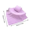 Towel 6 Colors Washcloth Square Polish Absorbent Dishcloth Velvet Soft Water Absorption Home Cleaning Wipes Handkerchief