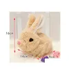 Electronic Pet Toys New Design Soft Cute Interactive Teddy Electric Rabbit Doll Stuffed Animal Plush Toys Drop Delivery Toys Gifts Nov Dhmlf