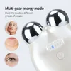 Dispositivos de cuidados faciais EMS Microcurrent Face Lifting Device 3D Roller Massager Anti Rugas Aperte Aparelho de Beleza de Rejuvenescimento da Pele com Saco 231201