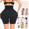 Arm Shaper Women Hip Padded Shorts High Waist With Hook Tummy Control Panties Sexy Fake Ass Butt Lifter Booty Enhancer Big Buttocks Brief 231202