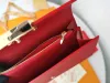 NEW Womens designer wallets luxurys Capucines purse woman metal switch long card holders flower letter small clutch with original box dust bag