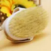 Long Detachable Brush Dry Skin Body Brush Nonslip Handle Natural Bristle Bath Shower Brush Blood Circulation Exfoliation S5 ZZ