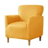 Housses de chaise en velours, couvre-canapé de baignoire de Club, couleur unie, pour salon, élastique, simple, pour la maison, comptoir de Bar, El