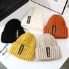 Beanieskull Caps Sticking Beanies Winter för män Kvinnor varm färg hatt mjuk ylle virkning unisex ta cold cap beanie 231201