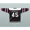 Anpassad Achmetha 45 Leonardo Reapers Street Hockey Jersey New Top Stitched S-M-L-XL-XXL-3XL-4XL-5XL-6XL