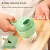 1pc 4 In 1 Vegetable Chopper, Handheld Electric Vegetable Cutter Set, Portable Wireless Garlic Mud Masher, Garlic Press And Slicer Set, Multifunctional Tool