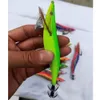 Köder lockt 20 Stück Angelköder Tintenfisch Jigs 35 135 cm 22 g Laser Bady Shinning Body zufällige Farbe gemischt 231202