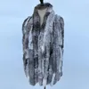 Sciarpe Inverno Lady Sciarpa in vera pelliccia Mantello Moda Scialle soffice naturale 8 file Caldi silenziatori casual genuini