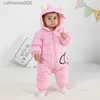 Clothing Sets 2023 New Winter Hooded Rompers for Baby Boy Girl Clothes Thicken Cotton Outfit Newborn Jumpsuit Children Jackets Infant CostumeL231202