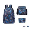 Outdoor Bags Out Door Camouflage Travel Backpack Computer Bag Oxford Brake Chain Middle School Student Many Colors Drop Delivery Sport Dhrqn