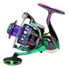 Fly Fishing Reels2 51 1 Gear Ratio Baitcast Reel Colorful Baitcasting Portable Baitcaster for Freshwater Saltwater 231202