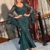 Urban Sexy Dresses Embroidery Green Prom Sexy Lace Wedding Woman Dresses Sexy Party Fish Tail Dresses T231202