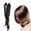 Prostownicze włosów 2 w 1 prostownica włosów i curling żelazny ceramiczny profesjonalny para prosteacz włosów płaskie żelazo 231201