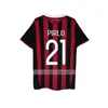 Retro Soccer Jerseys Kaka Baggio Maldini van Basten Pirlo Inzaghi Beckham Ronaldinho Vintage koszulka Klasyczna koszulka piłkarska Milans AC 06 08 09 10 AC