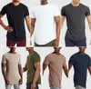 LL-FZ543 Camisetas para hombre Tops ropa de gimnasio ejercicio de verano ropa deportiva ropa deportiva para correr camisas sueltas de manga corta