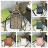 Marca de moda tote bolsa de ombro designer de couro feminino impresso diana mini tote ferragem alça de bambu crossbody saco de praia