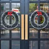 Decorative Flowers Christmas Wreath For Front Door Beautiful Wall Window Winter Home Decorations Supplies