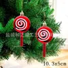 Kerstversiering Boomhangers Lollipops Kerstman Creatieve ophangingen Kerstdruppelornament Vrolijk decor Gelukkig jaar