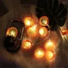 Cordas Natal LED Gerland 10LEDs Fada Laranja Limão Luzes Decoração Garland Showcase Janela Ano Casamento Festa em Casa