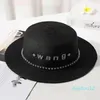 Summer Mens Womens Crystal Rhinestones Letter Printing Bucket Hat Högkvalitet stickade hattar damer fiskare utomhus solskade fiske hattar