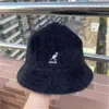 Beanie/Skull Cap Rabbit hair knitted hat Kangaroo Angora Rabbit Hair Dome Fisherman Hat Ya Meiya Same Warm Small Basin Men and Women