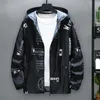 Men's Jackets Stylish Thin Coat Hooded Sun Block Drawstring Summer Ultra