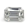 3x5-10x14mm White D Color VVS1 Emerald Cut Moissanite Stone med GRA Certificate247m