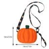 Evening Bags Women Quilted Tote Bag Pumpkin Crossbody Handbag Down Shoulder Padded Sling Pouch Novelty Halloween Girl Purse Bolsa