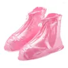 Storage Bags Waterproof Layer Rainproof Shoe Covers Built With PVC Fit For Men And Women Unseix