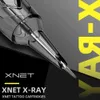 Máquina de tatuagem XNET FLUX Wireless Kit Rotary Pen com 2400mAh Power 40Pcs Cartucho misto para artistas 231201