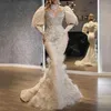 Urban Sexy Dresses 2023 New Women's Dress V-Neck Feather Princess Dress Sprinkled Gold Long Mesh Evening Party Wedding Dress T231202