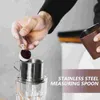 Colheres de café ingredientes líquidos colher de medição de aço inoxidável colheres multi-função