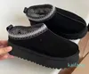 Dames Australië Ultra Mini Platform Slide Sneeuwlaars winterpantoffels Disquette Outdoors Schoenen