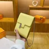 Designer Purse Women's Single Shoulder Crossbody Handbag 90% Factory Hot sales wholesale Fashion design chain phone bag New leather portable small square bag