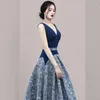 Casual Kleider Vintage Jacquard Formale Kleid Für Frauen 2023 Runway Sommer Sexy V-ausschnitt Ballkleid Elegante Ärmellose Party G975